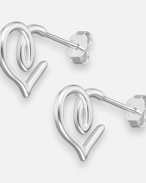 Semi Argolla Corazón 13 mm