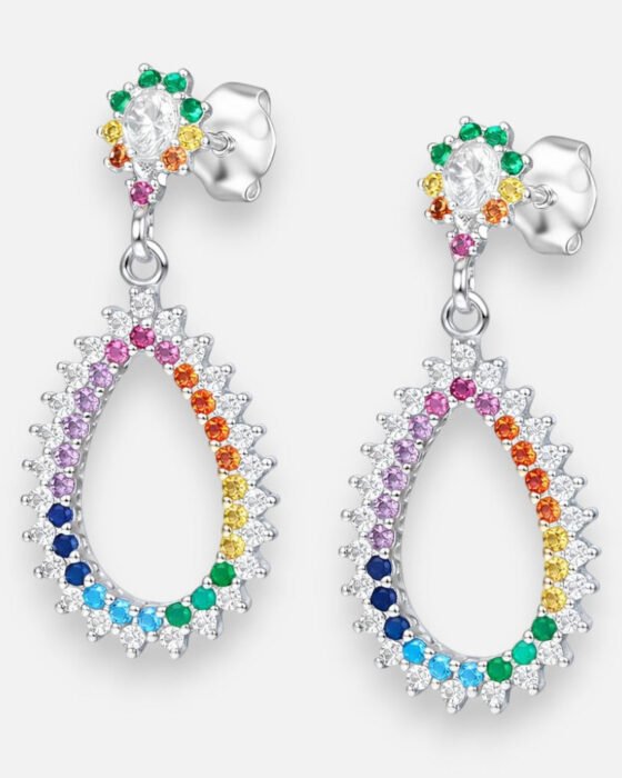 Aro Gota Circones Multicolor