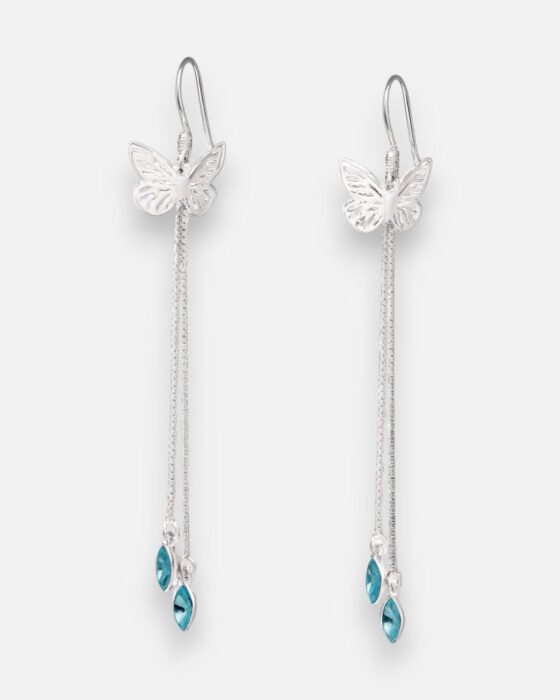 Aro Mariposa Hecho con Cristal Swarovski® Calipso