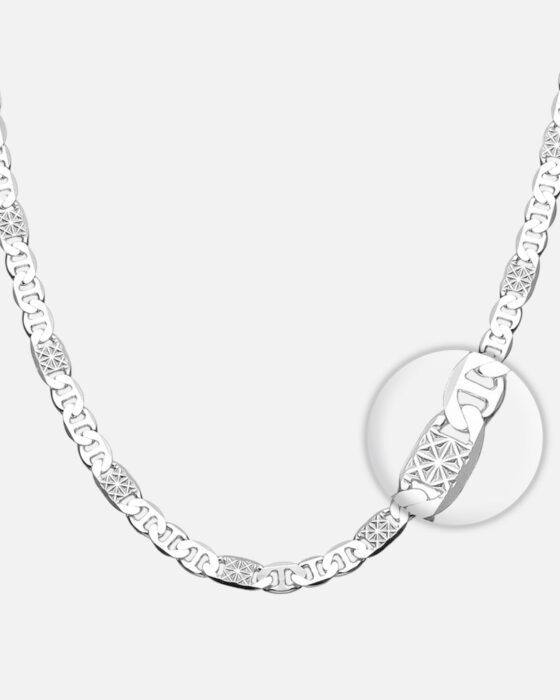 Cadena Gucci Facetada Reversible