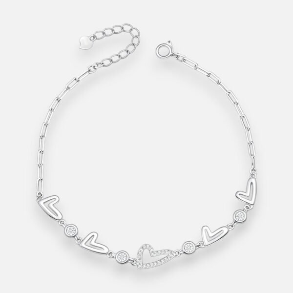 H4660.jpg Pulsera Tradicional Corazones Circones