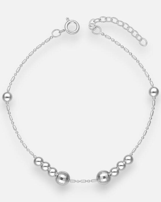 Pulsera Palitos Esferas Facetadas