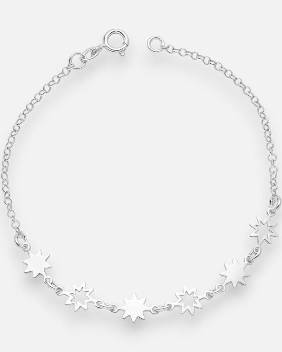 Pulsera Rolo Estrellas Fugaz