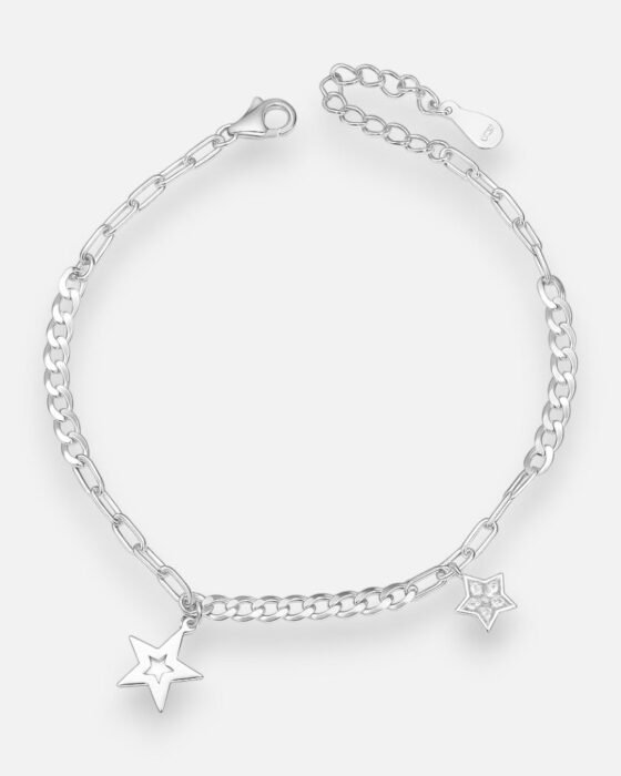 Pulsera Grumet Tradicional Estrellas Circones