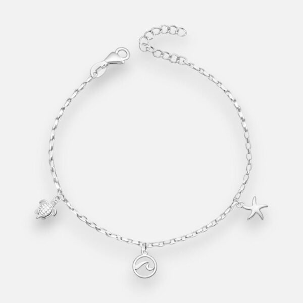 Pulsera Ola Estrella de Mar Tortuga