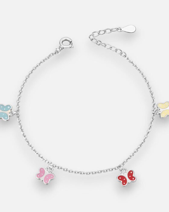 Pulsera Flores Esmaltadas