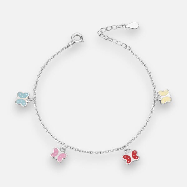 Pulsera Flores Esmaltadas