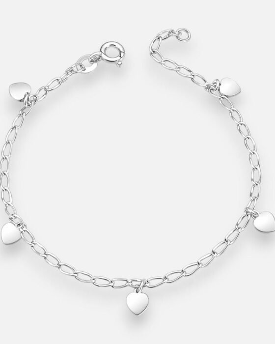 Pulsera Grumet Corazones