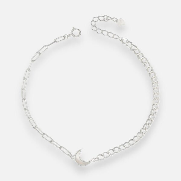 Pulsera Desigual Media Luna Ópalo Blanco