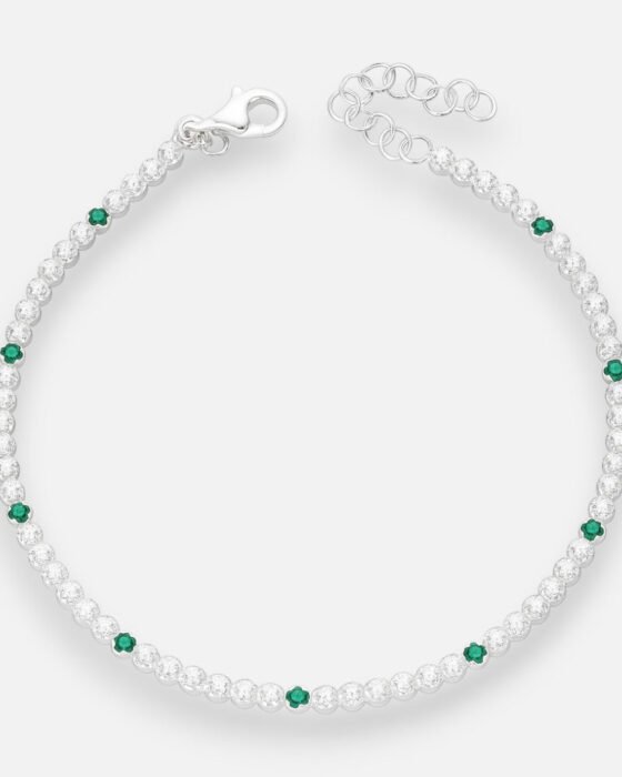 Pulsera Circones Esmeralda