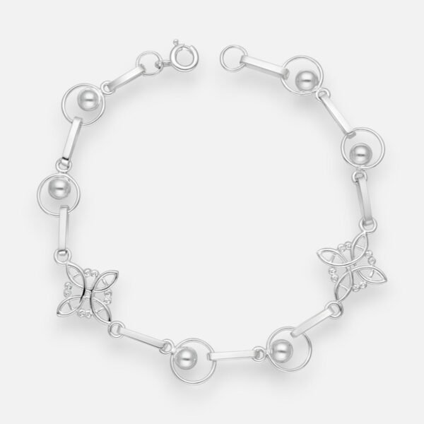 Pulsera Nudo de Brujas Círculos