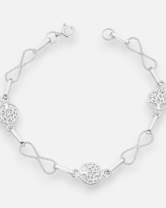 Pulsera Árbol de la Vida Infinitos Entorchados