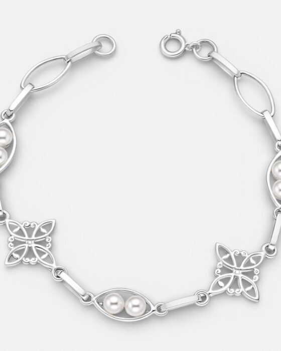 Pulsera Nudo de Brujas Media Esferas
