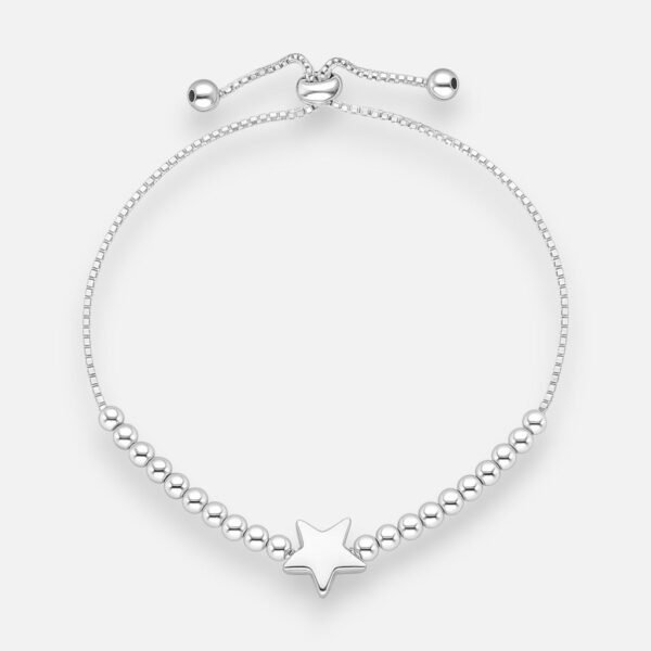 Pulsera Ajustable Esferas Estrella