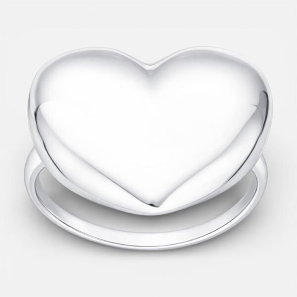 Anillo Corazón Chunky