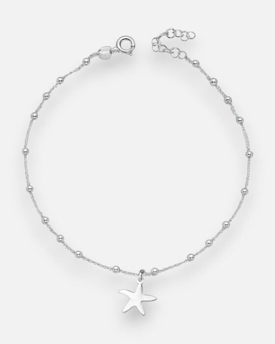 Tobillera Esferas Estrella de Mar