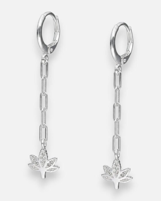 Argolla Clip Hoja Circones 12 mm