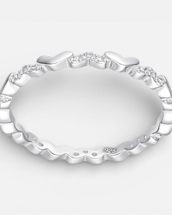 Anillo Corazones Circones