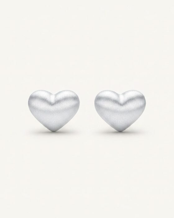 Aro Corazón Satinado