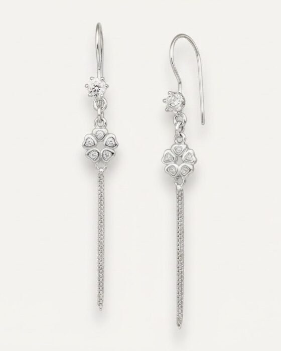 Aro Flor Corazones Cadenas