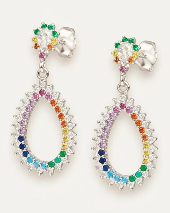 Aro Gota Circones Multicolor