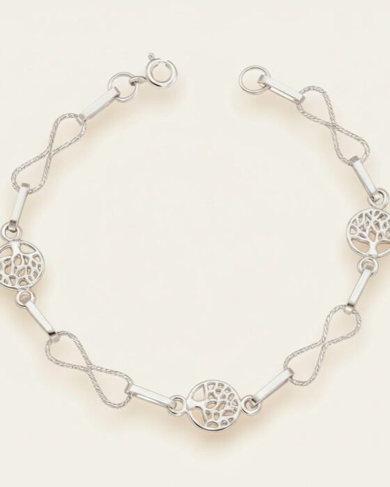Pulsera Árbol de la Vida Infinitos Entorchados