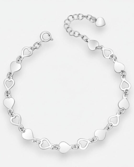 Pulsera Corazones Sin Fin