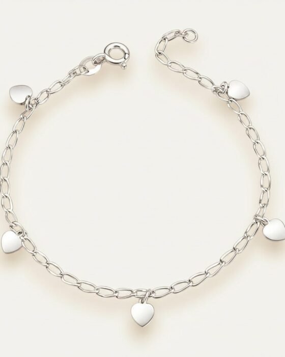 Pulsera Grumet Corazones