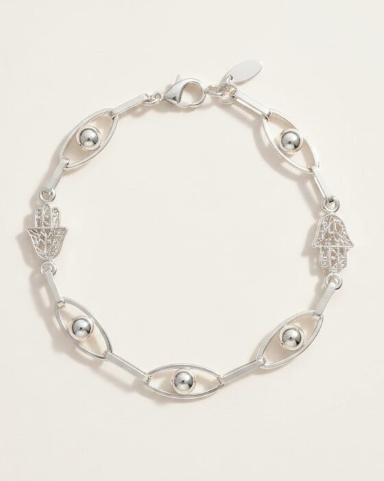 Pulsera Manos de Fátima Esferas