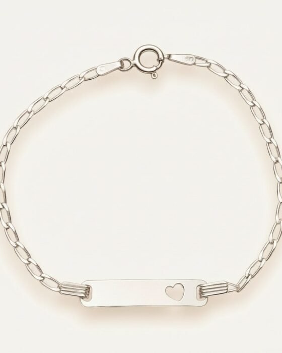 Pulsera Piocha Corazón Grumet 16 cm