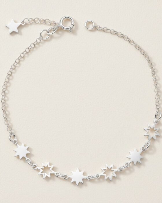 Pulsera Rolo Estrellas Fugaz
