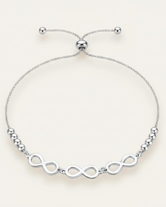 Pulsera Ajustable Infinitos Esferas