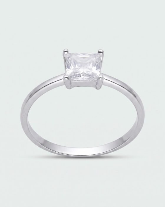 Anillo Circón Solitario