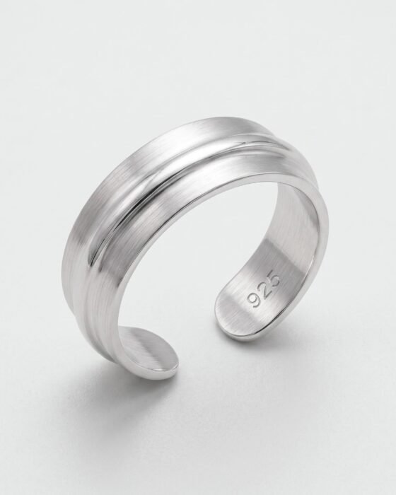 Anillo Midi Líneas