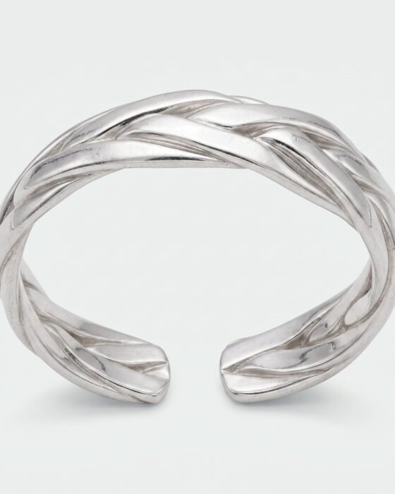 Anillo Midi Trenzado