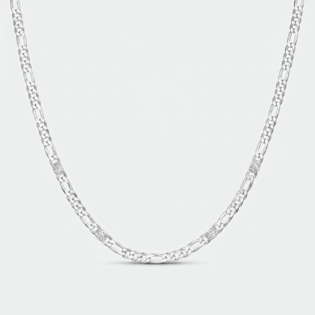 Cadena Cartier 1x1 Plata