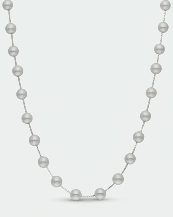 Collar Ajustable Cascada Perlas