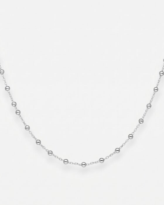 Collar Ajustable Choker Tradicional con Bolitas