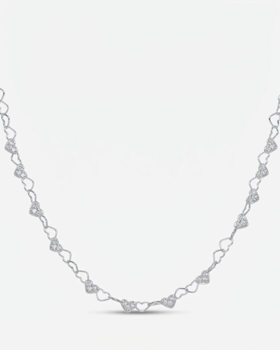 Collar Choker Ajustable Corazones
