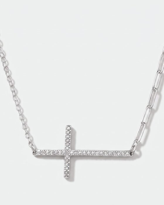 Collar Eslabones Cruz Circones