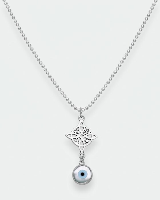 Collar Nudo de Brujas Ojo Turco