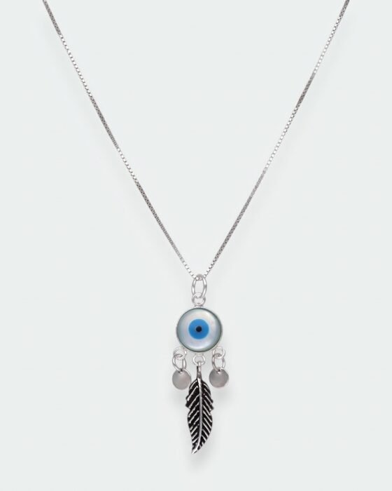 Collar Ojo Turco Nácar