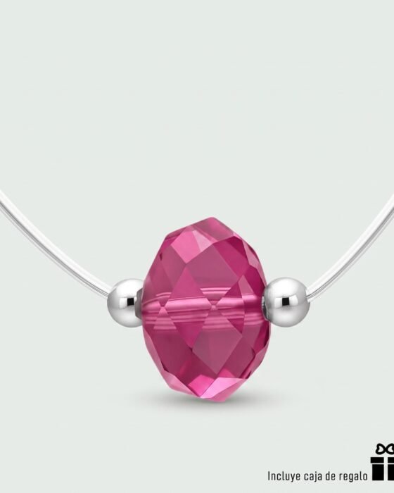 Fantasma Cristal Hecho con Swarovski® Rosado
