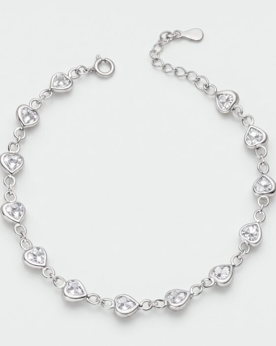 Pulsera Corazones Circones
