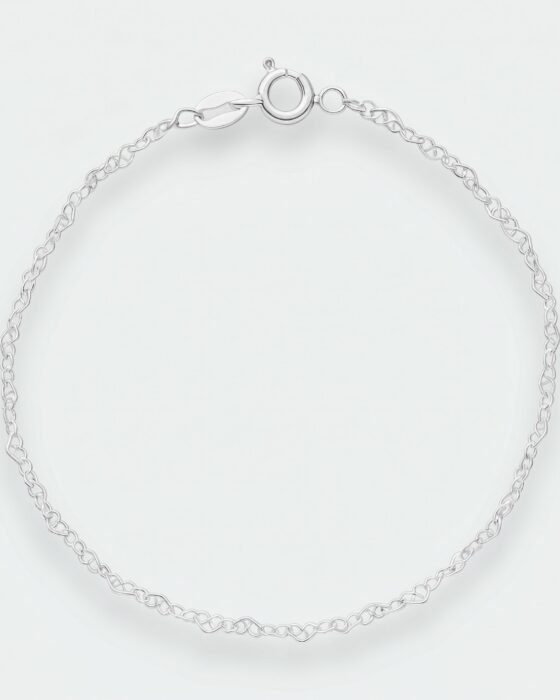 Pulsera Corazones Entrelazados