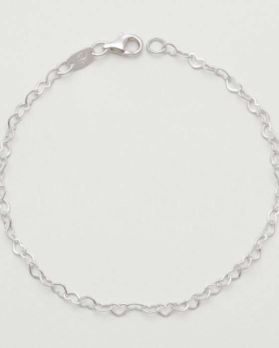 Pulsera Corazones Entrelazados