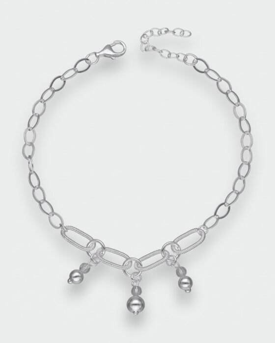 Pulsera Eslabones Cristales Hecho con Swarovski®