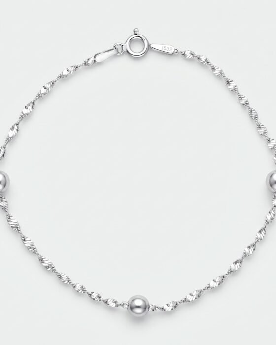 Pulsera Espiral Esferas