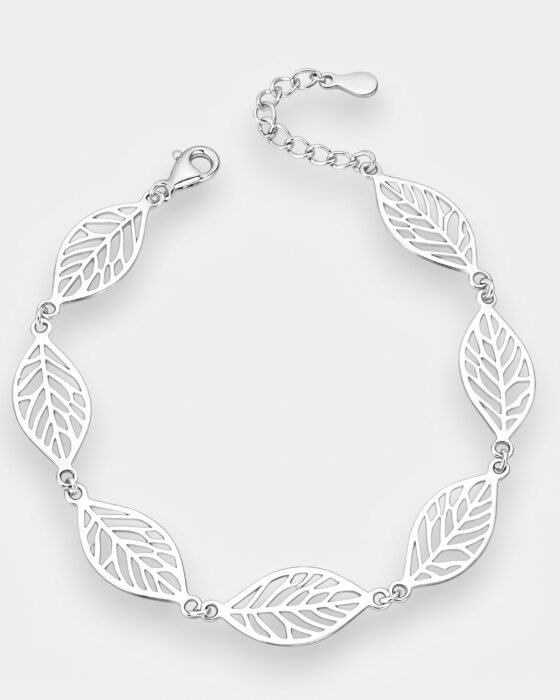 Pulsera Líneas de Hojas