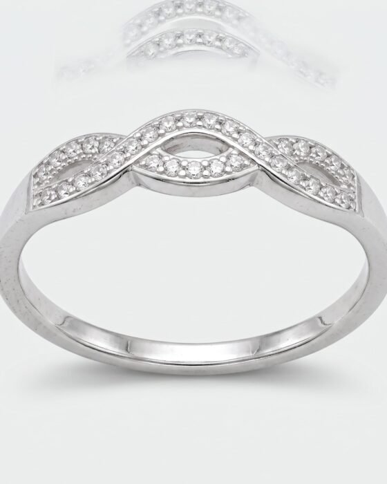 Anillo Infinitos Entrelazados Circones